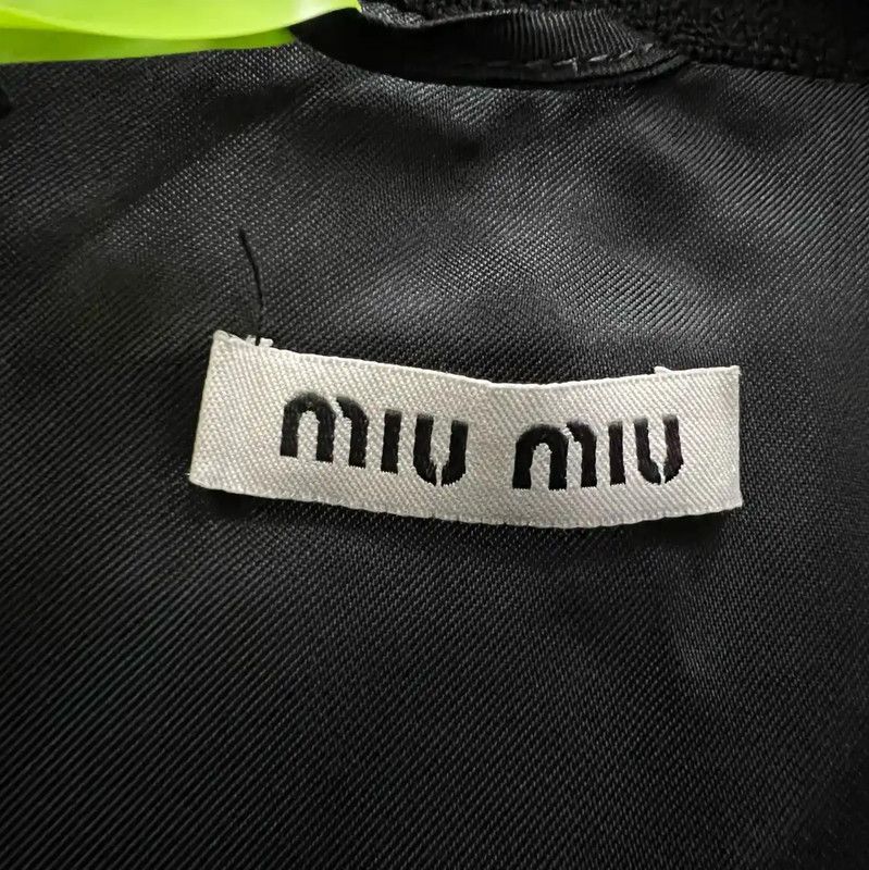 Miu Miu Miu Miu Black Cotton Long Coat for Men 0089 Size US M / EU 48-50 / 2 - 4 Thumbnail