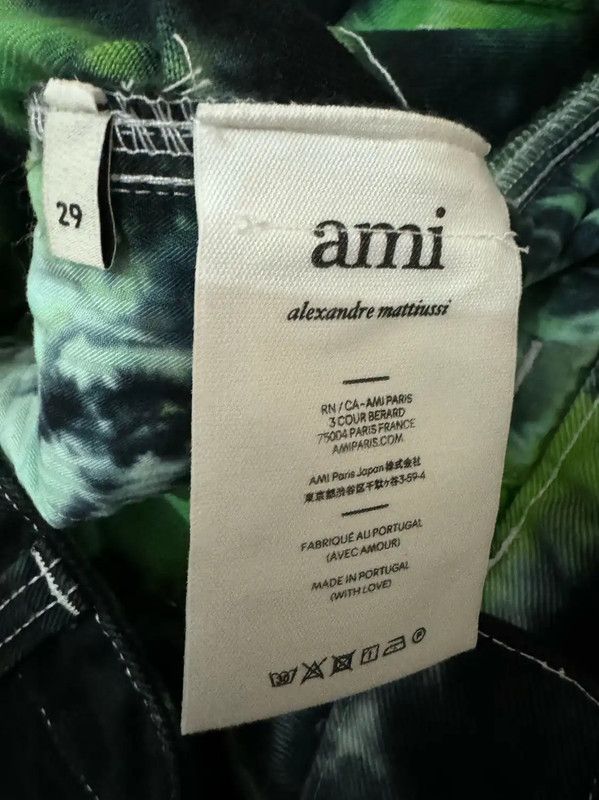 AMI AMI Colorful Cotton Gradient Print Casual Pants 0089 Size US 30 / EU 46 - 4 Thumbnail