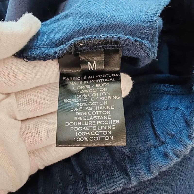Balmain Balmain Men's Blue Cotton Casual Pants 0089 Size US 30 / EU 46 - 7 Thumbnail