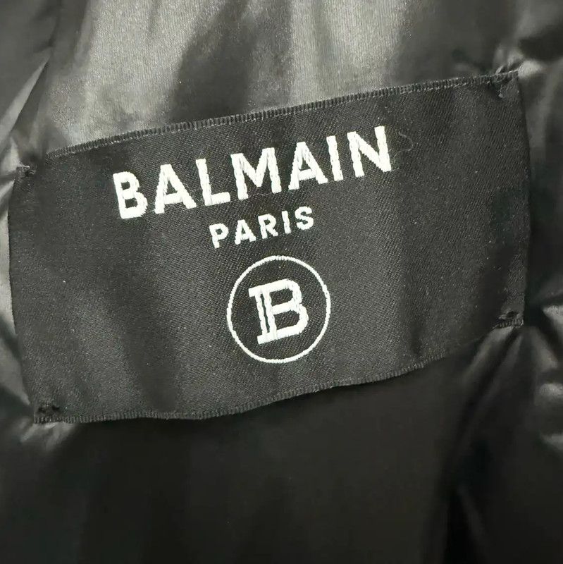 Balmain Balmain Black Long Sleeve Varsity Jacket 0089 Size US M / EU 48-50 / 2 - 8 Thumbnail