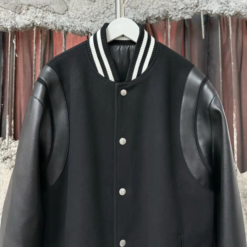 Balmain Balmain Black Long Sleeve Varsity Jacket 0089 Size US M / EU 48-50 / 2 - 4 Thumbnail