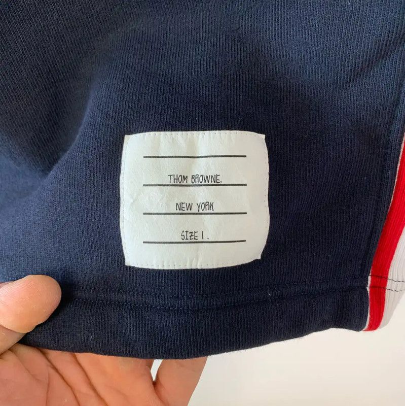 Thom Browne Thom Browne Navy Blue Men's Shorts 0089 Size US 30 / EU 46 - 4 Thumbnail