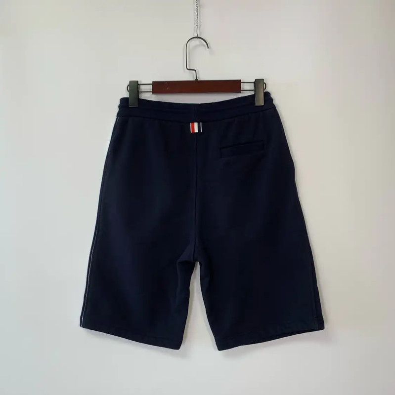 Thom Browne Thom Browne Navy Blue Men's Shorts 0089 Size US 30 / EU 46 - 2 Thumbnail