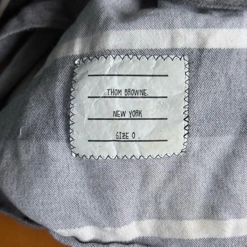 Thom Browne Thom Browne Men's Striped Cotton Shorts 0089 Size US 32 / EU 48 - 5 Thumbnail