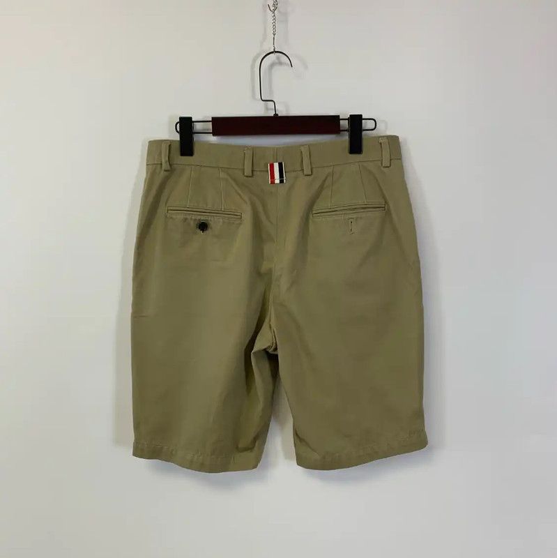 Thom Browne Thom Browne Khaki Men's Shorts 0089 Size US 30 / EU 46 - 2 Thumbnail
