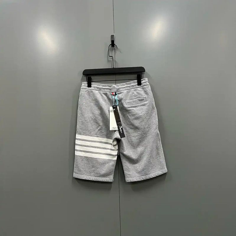 Thom Browne Thom Browne Gray Cotton Striped Shorts 0089 Size US 30 / EU 46 - 2 Thumbnail