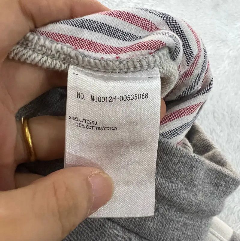 Thom Browne Thom Browne Gray Cotton Striped Shorts 0089 Size US 30 / EU 46 - 5 Thumbnail