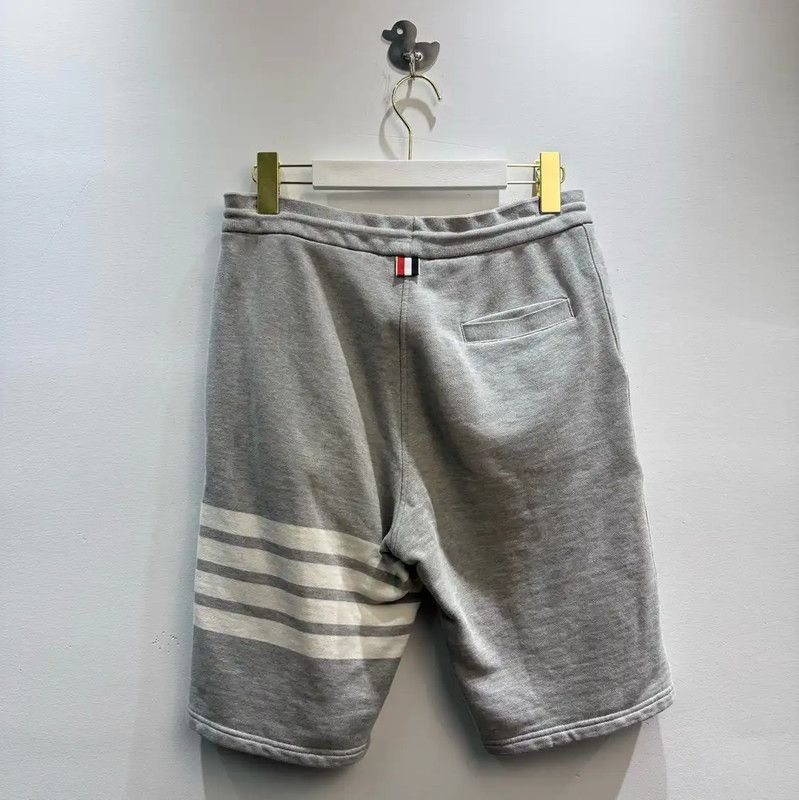 Thom Browne Thom Browne Gray Cotton Men's Shorts 0089 Size US 30 / EU 46 - 2 Thumbnail