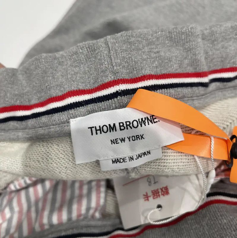 Thom Browne Thom Browne Gray Cotton Casual Pants 0089 Size US 32 / EU 48 - 6 Thumbnail