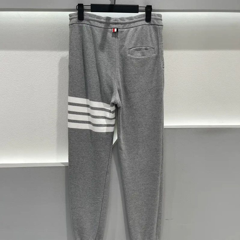 Thom Browne Thom Browne Gray Cotton Casual Pants 0089 Size US 32 / EU 48 - 2 Thumbnail