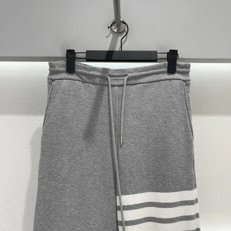 Thom Browne Thom Browne Gray Cotton Casual Pants 0089 Size US 32 / EU 48 - 3 Thumbnail