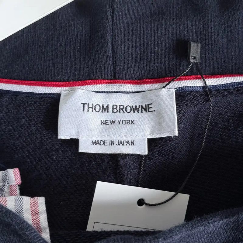 Thom Browne Thom Browne Navy Cotton Men's Shorts 0089 Size US 30 / EU 46 - 3 Thumbnail