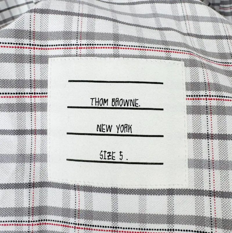 Thom Browne Thom Browne Multicolor Long Sleeve Shirt 0089 Size US XXL / EU 58 / 5 - 4 Thumbnail