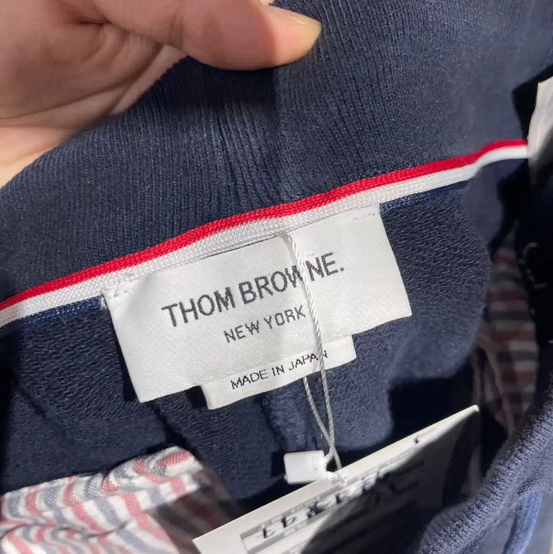 Thom Browne Thom Browne Blue Cotton Casual Pants 0089 Size US 30 / EU 46 - 5 Thumbnail