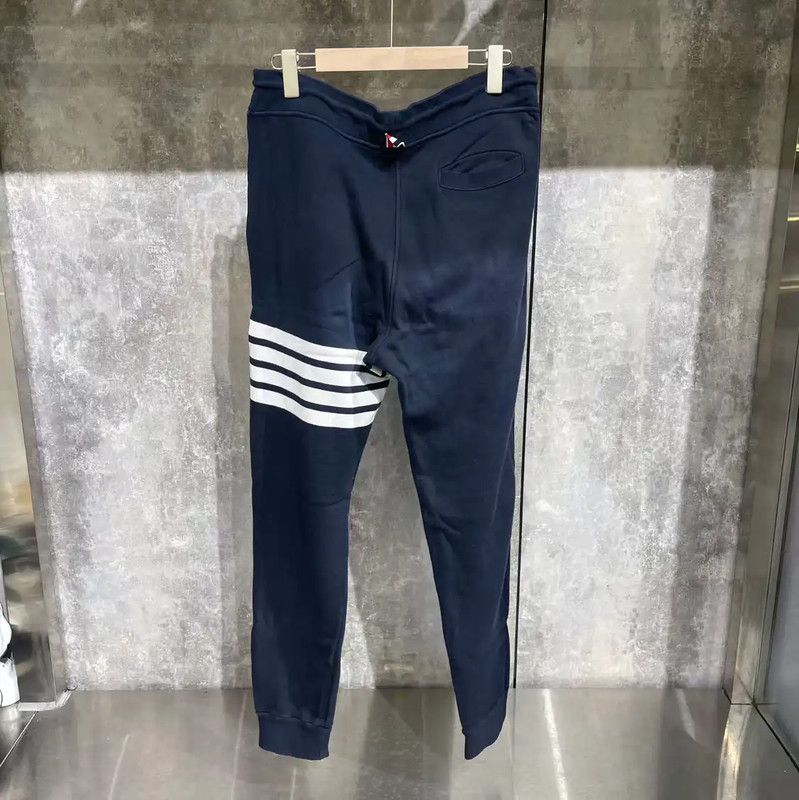 Thom Browne Thom Browne Blue Cotton Casual Pants 0089 Size US 30 / EU 46 - 2 Thumbnail