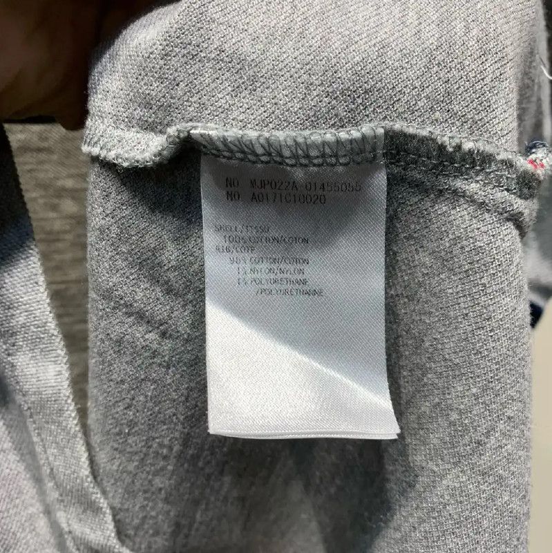 Thom Browne Thom Browne Gray Cotton Men's Polo Shirt 0089 Size US M / EU 48-50 / 2 - 7 Thumbnail