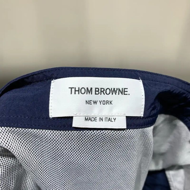 Thom Browne Thom Browne Men's Blue Nylon Shorts 0089 Size US 30 / EU 46 - 2 Thumbnail