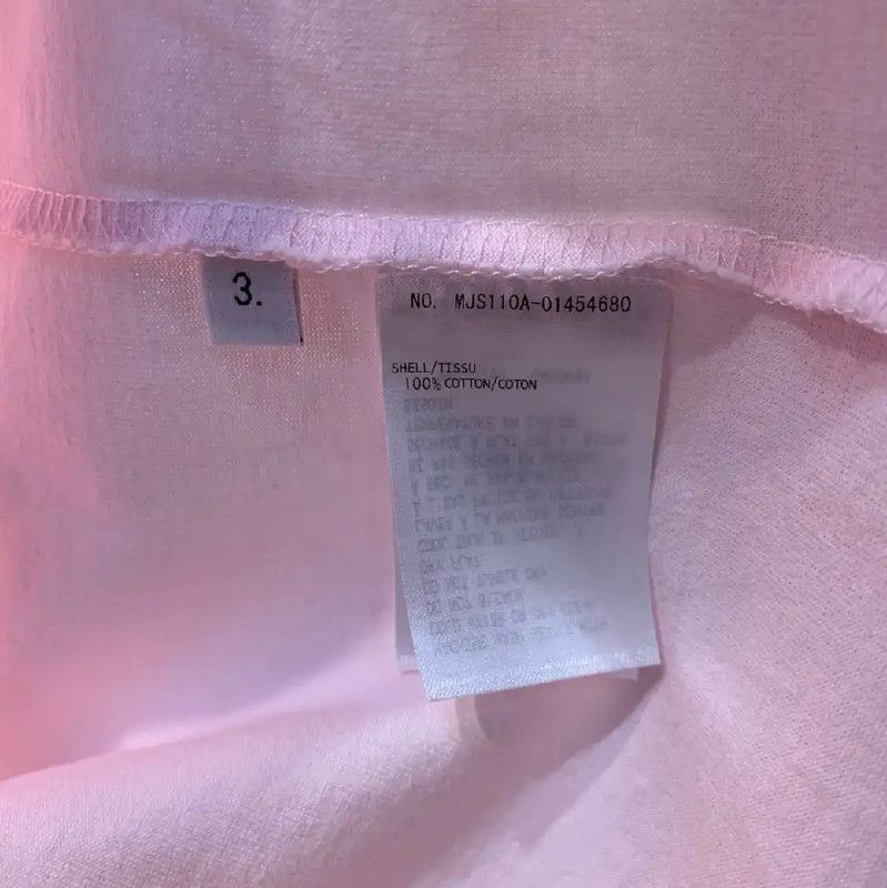 Thom Browne Thom Browne Pink Cotton Men's T-Shirt 0089 Size US M / EU 48-50 / 2 - 4 Thumbnail