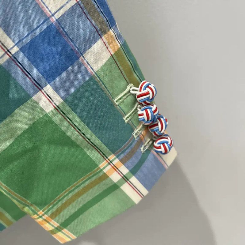 Thom Browne Thom Browne Multicolor Long Sleeve Coat 0089 Size US M / EU 48-50 / 2 - 4 Thumbnail