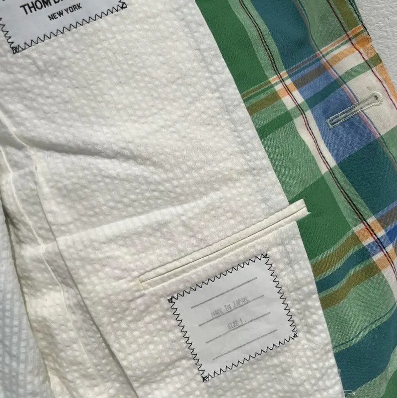 Thom Browne Thom Browne Multicolor Long Sleeve Coat 0089 Size US M / EU 48-50 / 2 - 6 Thumbnail