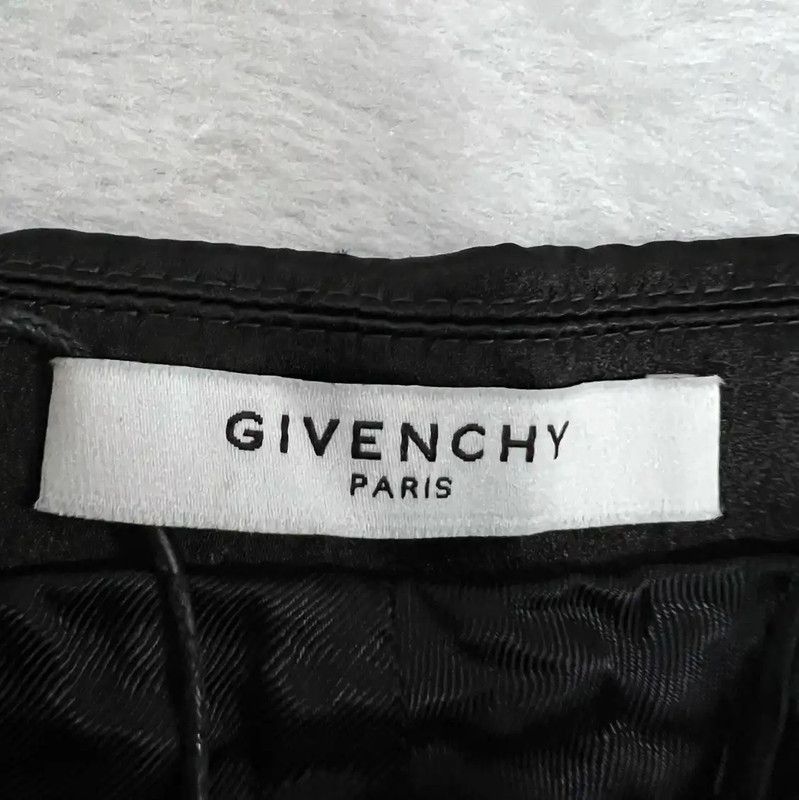 Givenchy Givenchy Black Cotton Summer Skirt 0089 Size 28" / US 6 / IT 42 - 3 Thumbnail