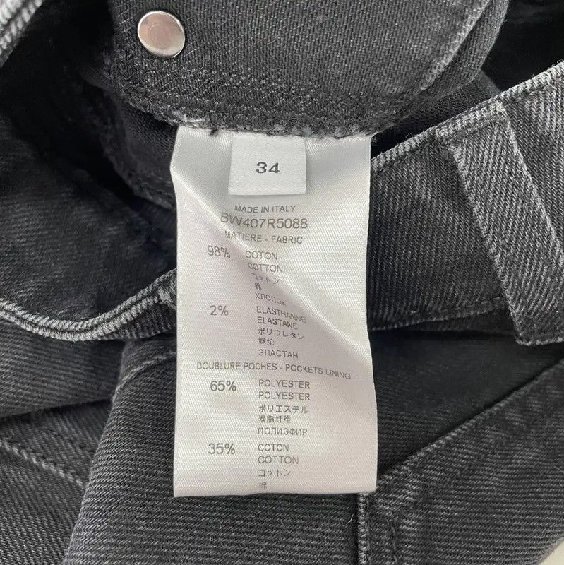 Givenchy Givenchy Black Cotton Mini Skirt for Women 0089 Size 23" - 8 Thumbnail