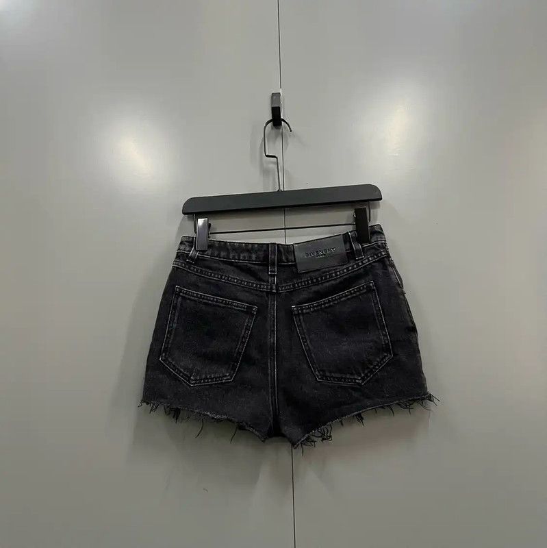 Givenchy Givenchy Summer Dark Gray Cotton Shorts 0089 Size 28" / US 6 / IT 42 - 2 Thumbnail