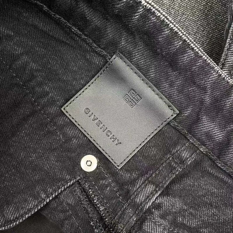 Givenchy Givenchy Black Cotton Distressed Women's Shorts 0089 Size 28" / US 6 / IT 42 - 4 Thumbnail