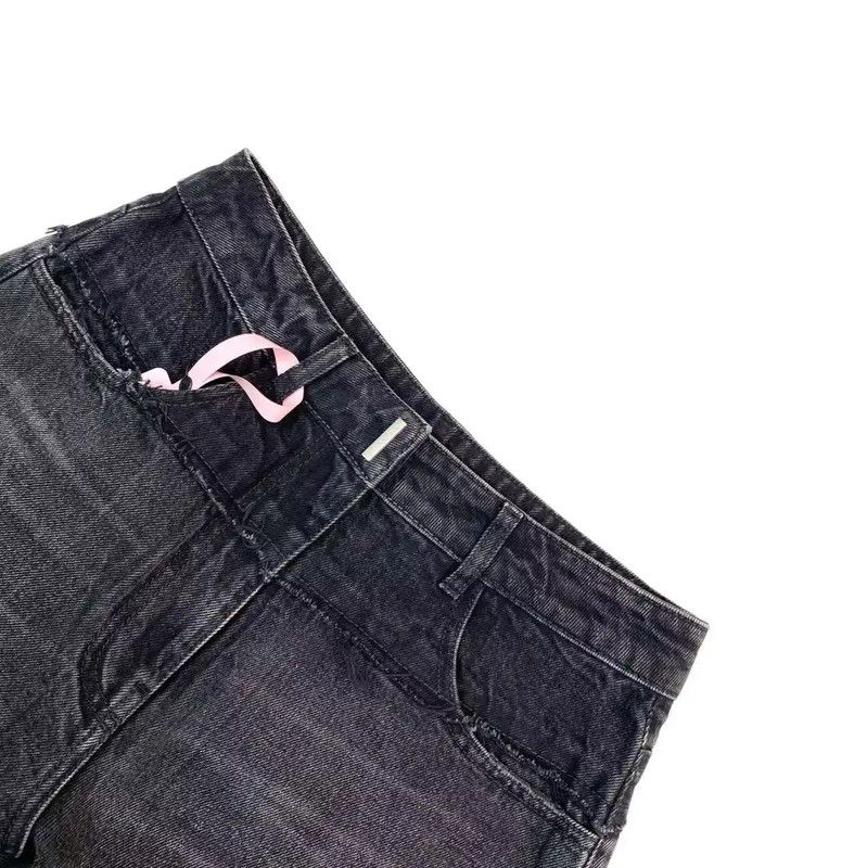 Givenchy Givenchy Black Cotton Distressed Women's Shorts 0089 Size 28" / US 6 / IT 42 - 3 Thumbnail