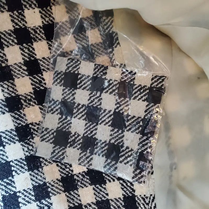 Givenchy Givenchy Black Silk Gingham Short Sleeve Cardigan 0089 Size M / US 6-8 / IT 42-44 - 10 Thumbnail