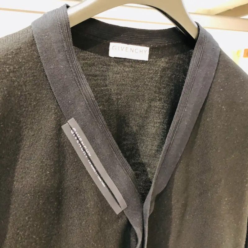 Givenchy Givenchy Black Wool Women's Cardigan 0089 Size M / US 6-8 / IT 42-44 - 7 Thumbnail