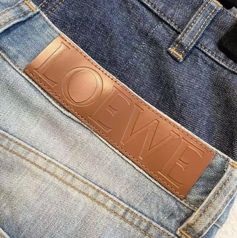 Loewe Loewe Multi-Color Women's Denim Pants 0089 Size 28" / US 6 / IT 42 - 6 Thumbnail