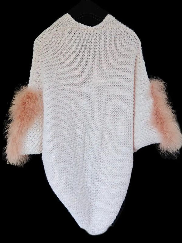 Loewe Loewe White Wool Short Sleeve Cardigan 0089 Size M / US 6-8 / IT 42-44 - 2 Thumbnail