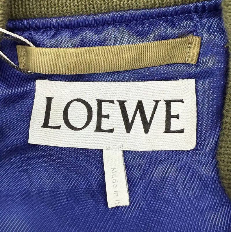 Loewe Loewe Military Green Nylon Bomber Jacket 0089 Size XXL / US 16-18 / IT 52-54 - 3 Thumbnail