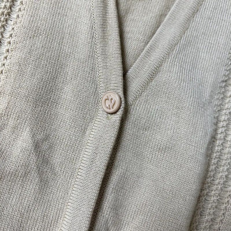 Dior Dior Women's Khaki Wool Cardigan 0089 Size M / US 6-8 / IT 42-44 - 4 Thumbnail