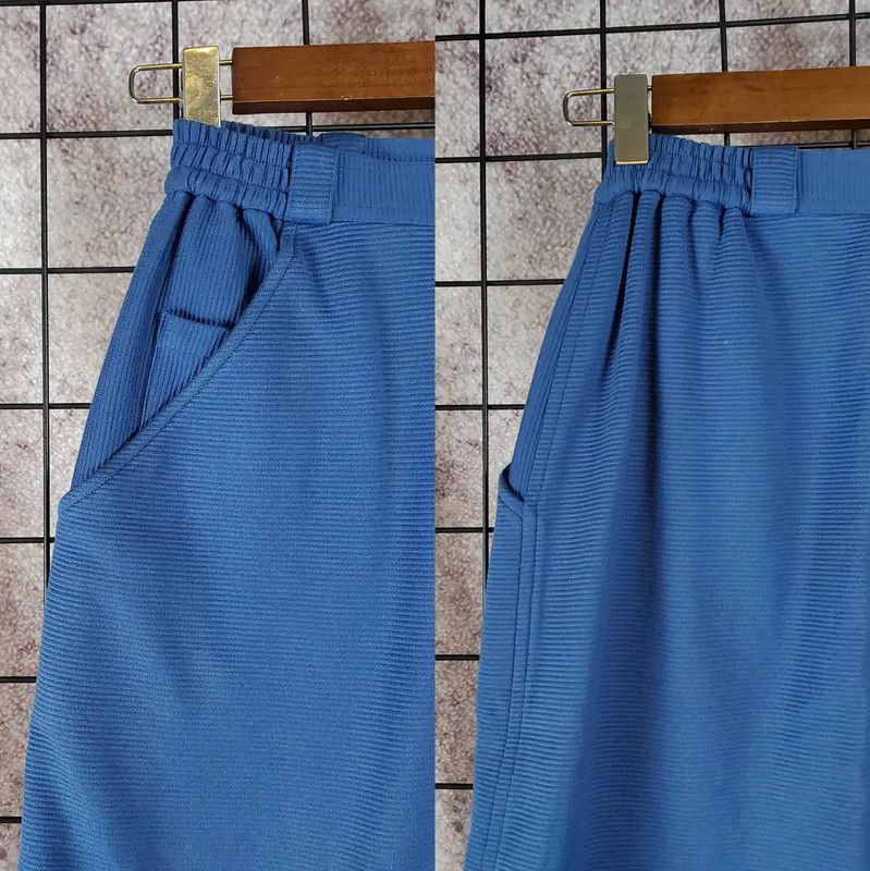 Dior Dior Embroidered Blue Midi Skirt for Women 0089 Size 28" / US 6 / IT 42 - 5 Thumbnail