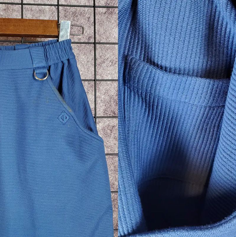 Dior Dior Embroidered Blue Midi Skirt for Women 0089 Size 28" / US 6 / IT 42 - 6 Thumbnail