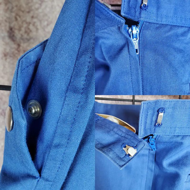 Dior Dior Summer Blue Pleated Skirt for Women 0089 Size 23" - 7 Thumbnail