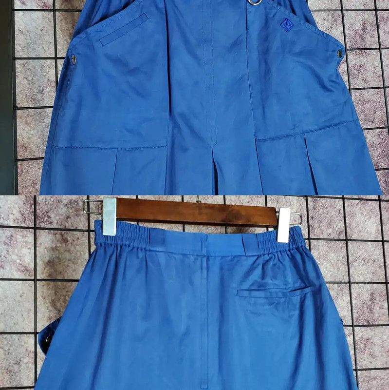 Dior Dior Summer Blue Pleated Skirt for Women 0089 Size 23" - 2 Thumbnail