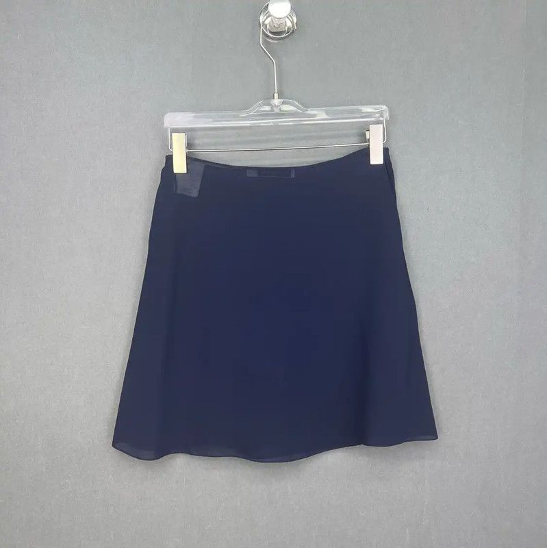 Dior Dior Navy Cotton Women's Skirt 0089 Size 28" / US 6 / IT 42 - 2 Thumbnail