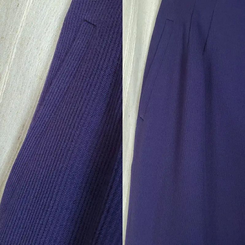 Dior Dior Purple Wool Mini Skirt for Women 0089 Size 34" / US 12 / IT 48 - 5 Thumbnail