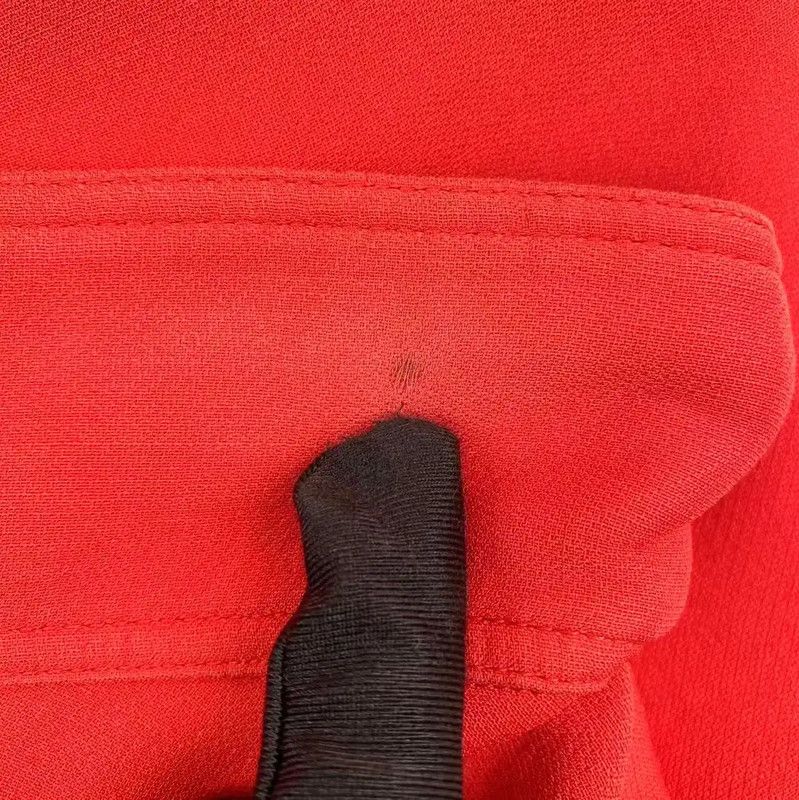 Dior Dior Red Cashmere Midi Skirt for Women 0089 Size 28" / US 6 / IT 42 - 6 Thumbnail