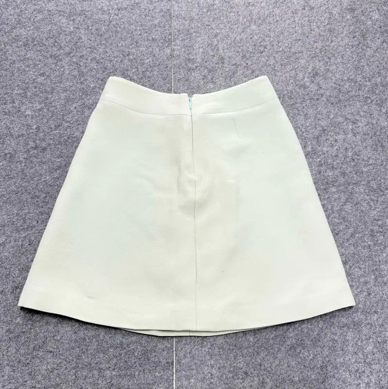 Dior Dior Green Summer Short Skirt 0089 Size 23" - 2 Thumbnail