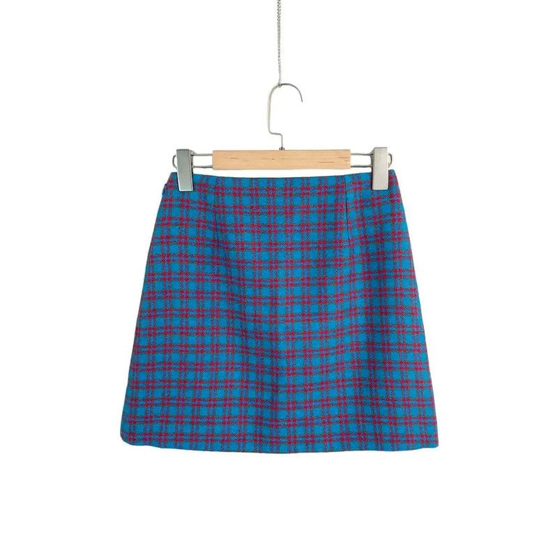 Dior Dior Multicolor Wool Women’s Skirt 0089 Size 26" / US 2 / IT 38 - 2 Thumbnail