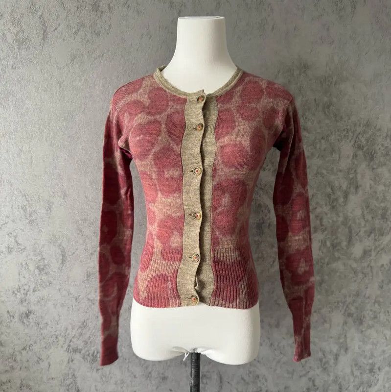 Vivienne Westwood Vivienne Westwood Colorful Wool Cardigan for Women 0089 Size M / US 6-8 / IT 42-44 - 2 Thumbnail