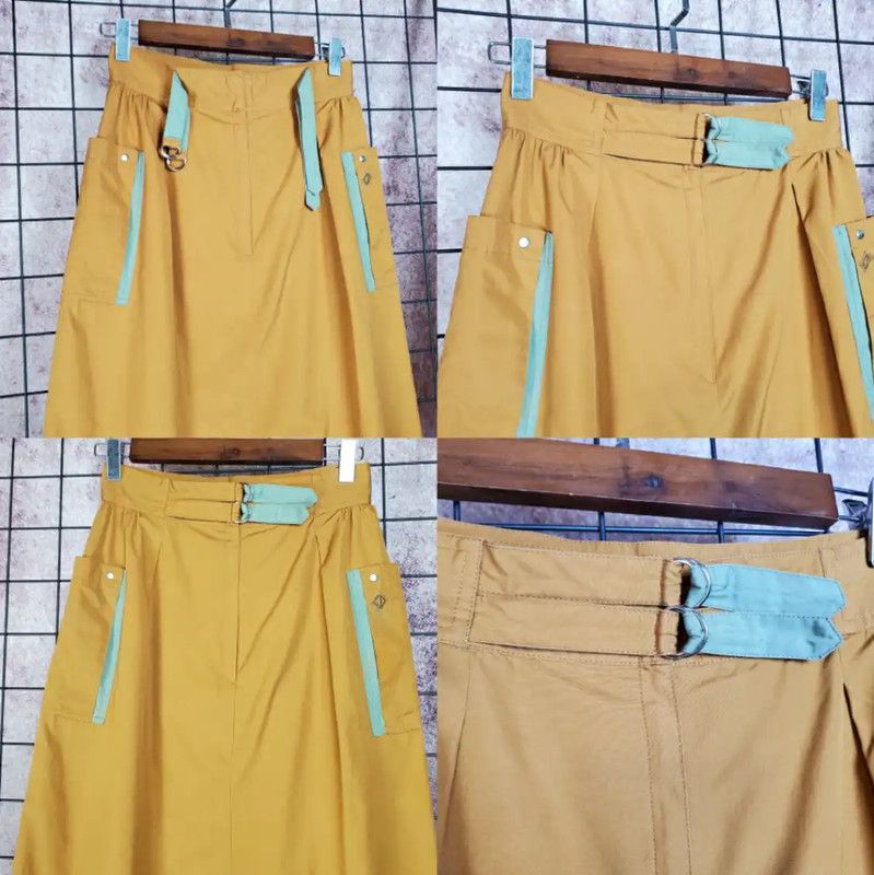 Dior Dior Summer Cotton A-Line Skirt 0089 Size 32" / US 10 / IT 46 - 3 Thumbnail