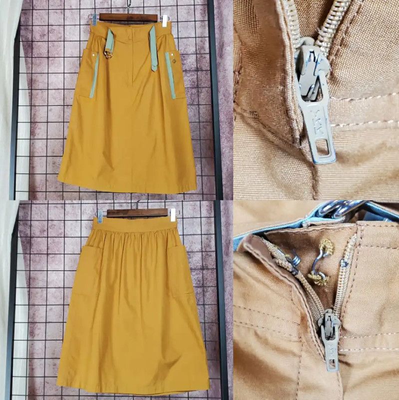 Dior Dior Summer Cotton A-Line Skirt 0089 Size 32" / US 10 / IT 46 - 2 Thumbnail