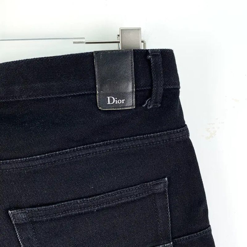Dior Dior Black Cotton Women's Jeans 0089 Size 28" / US 6 / IT 42 - 5 Thumbnail