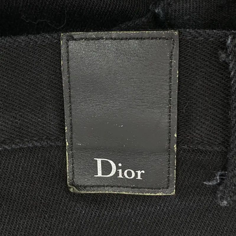 Dior Dior Black Cotton Women's Jeans 0089 Size 28" / US 6 / IT 42 - 6 Thumbnail