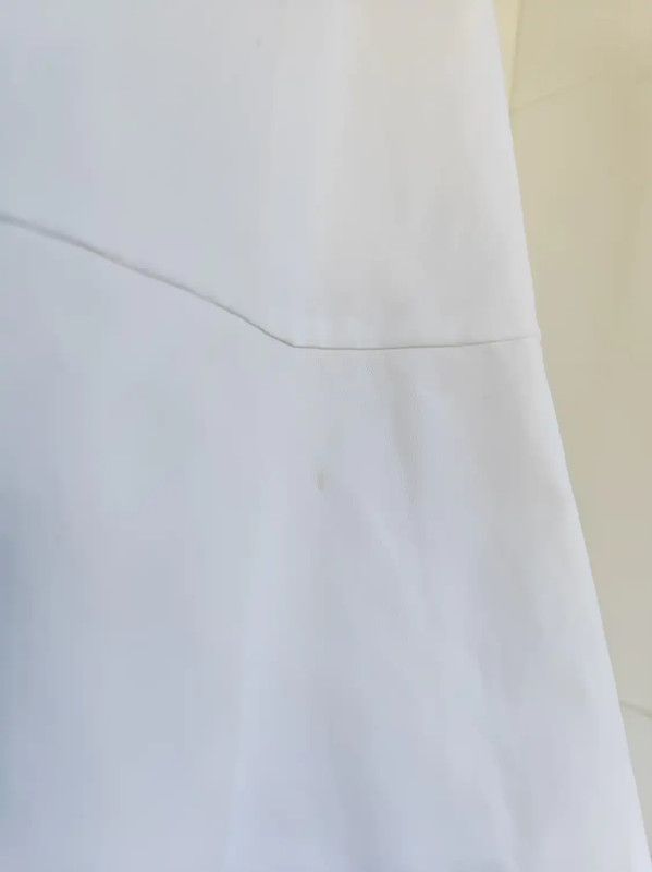 Dior Dior White Cotton Summer Mini Skirt 0089 Size 23" - 6 Thumbnail